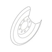 Genuine OE Volvo Splash Shield - 30666360 Fits select: 2004-2011 VOLVO S40, 2006-2013 VOLVO C70