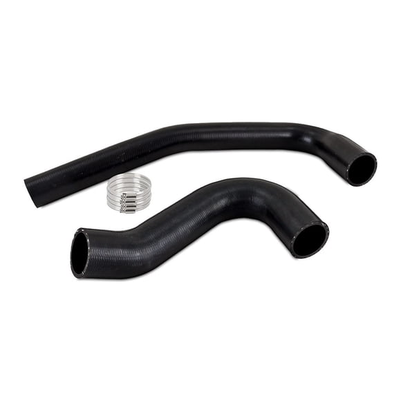 Mishimoto Radiator Hose MMHOSE-RAM-03DE Black; EPDM; With Two Radiator Hoses And Worm-Gear Clamps