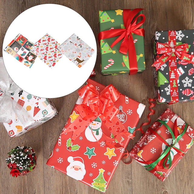 Papel de embalaje de Navidad 20 * 29 pulgadas Yotijar