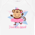 thumbnail image 4 of Inktastic Monkey Love Tutu Dance Girls Baby Bodysuit, 4 of 5