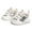 White, variant on Dakaela 6M-11Y Girls Glitter Fashion Sneakers Lace Butterfly Sparkle Slip on Walking Shoes Kids Lightweight Sequin Running Shoes Pink