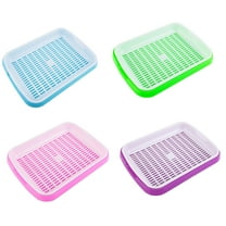 Large Double-layer Plant Tray, Plastic Sprout Tray, Vegetable Planting Tray, 36 Cell Drainage Holes, Humidity Control, Versatile Design, for Home Gardening, Seed Starting, Planter Pot, Grow UKHBMC