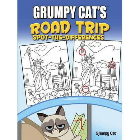 Grumpy Cat's Road Trip Spot-The-Differences