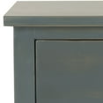 thumbnail image 4 of SAFAVIEH Coby Solid Rustic Nightstand with Storage Drawer, Steel Teal, 4 of 5
