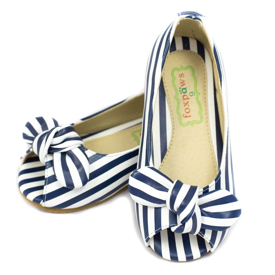 ladies peep toe flat shoes