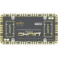 thumbnail image 2 of Cruiser Accessories Designer Gold Chain License Plate Frame, with Fastener Caps, 2 of 4