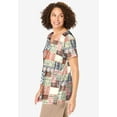 thumbnail image 3 of Woman Within Plus Size 7-Day Notch-Neck Tunic, 3 of 6