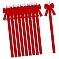 thumbnail image 3 of 10 soportes para tarjetas navideñas con lazo, ideales para decorar exteriores. También sirven como soporte para fotos, lazos para bodas y otras, 3 of 7