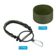 thumbnail image 3 of Uxcell Water Bottle Holder, Paracord Handle for 32oz to 40oz Bottles, Camo, Dark Green, 3 of 5