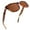 Leopard Frame | Brown Lens, variant on Sunier Vintage Polarized Women's Sunglasses Stylish Transparent Frame for Young Girls-2 Pairs