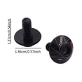 thumbnail image 2 of 2 tornillos para portabidones de bicicleta, de aleación de aluminio resistente, M5 Negro, 2 of 9