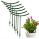 thumbnail image 3 of Paquete de 10 Estacas para Plantas de Soporte para Plantas, Anillo de Soporte para Plantas Semicircular de PláStico, Soporte para Jaula de Plantas, Maceta Trepadora A, 3 of 5