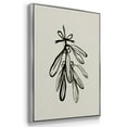 thumbnail image 3 of Mistletoe Sketch with Bows I - Framed Gallery Wrapped Holiday Canvas - 27 x 41 - Silver Frame, 3 of 8