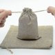 thumbnail image 1 of 10x Pequeño Saco De Yute De Arpillera Arpillera Favor De La Boda Paquete De Joyería Bolsas De Regalo, 1 of 3