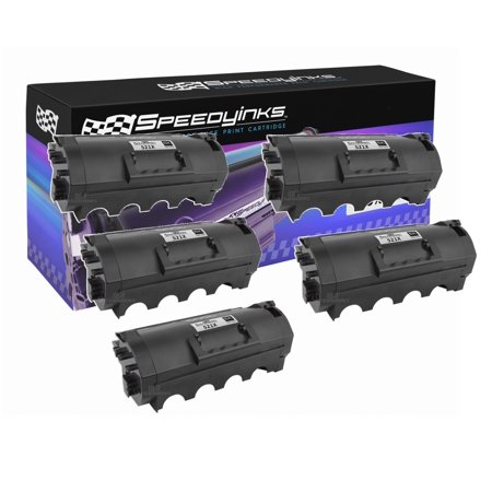 Speedy Compatible Toner Cartridge Replacement for Lexmark 521X 52D1X00 Extra High Yield (Black  5-Pack)