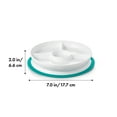 thumbnail image 7 of OXO Tot Baby and Toddler Stick and Stay Suction Divided Plate for 6+ Months - Teal, 7 of 7