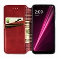thumbnail image 6 of Allytech Flip Wallet Case for T-Mobile REVVL 6 5G, Premium PU Leather Luxury Case with Kickstand & Card Slots, Strong Magnetic Closure Inner Soft TPU Shockproof Protective Case for Women Men - Red, 6 of 8