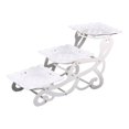 thumbnail image 3 of jicheng 3 Tier Serving Stand Cupcake Stand for Dessert Table for Presentation Events D, 3 of 9