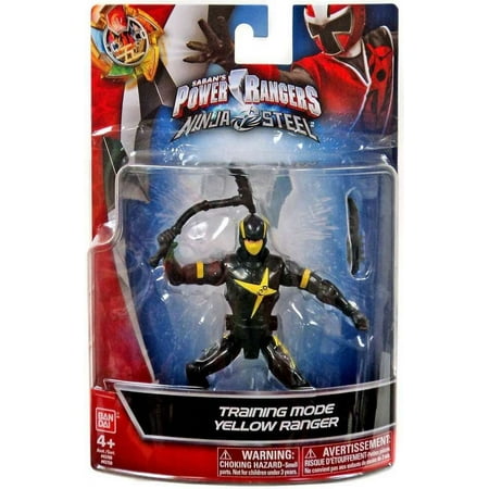 Power Rangers Ninja Steel Training Mode Yellow Ranger Action Figure