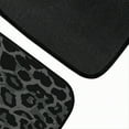 thumbnail image 5 of Black Green Leopard Print Car Floor Mats Universal Abstract Cheetah Pattern Wild Animal Skin Texture Floor Mats for Cars Front Rear Car Foot Rugs Cute Car Accories for Trucks SUV Sedans, 5 of 8