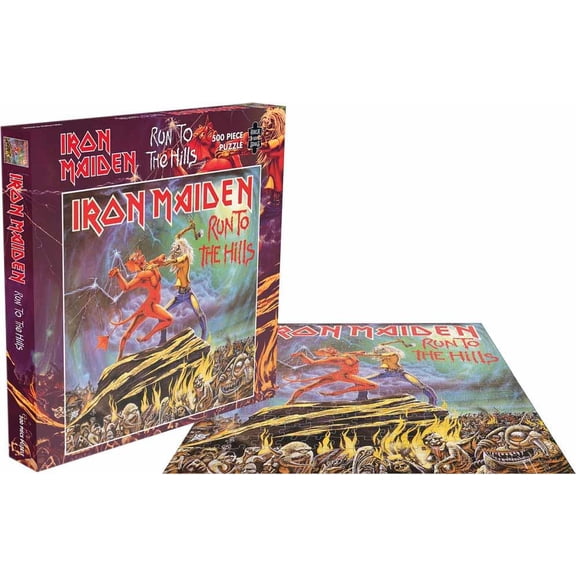 Iron Maiden Run To The Hills 500 Piece Jigsaw Puzzle