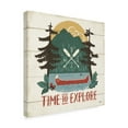 thumbnail image 2 of Trademark Fine Art 'Vintage Lake VI' Canvas Art by Janelle Penner, 2 of 3