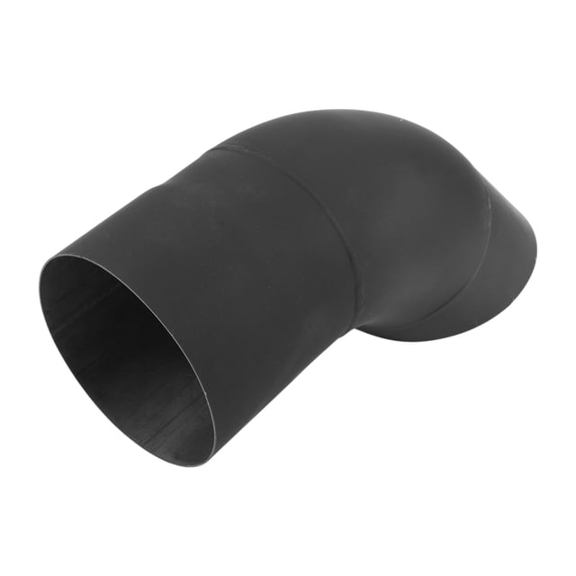 Punta de escape hacia abajo de acero inoxidable T304 de 3.50" de entrada 230mm de largo negra