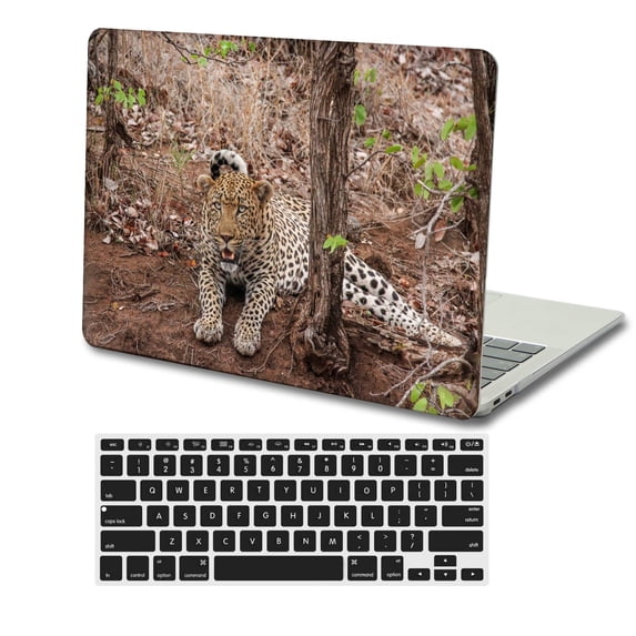 KSK KAISHEK Hard Case Cover for Old MacBook Pro 15"( Retina Display No Touch, 2015 - 2012) + Black Keyboard Cover Model A1398, No USB-C, No CD-ROM Animal A 0063