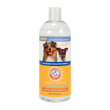 Arm & Hammer Complete Care Dog Dental Rinse Cleaning, Odorless and Flavorless, 16 oz