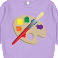 thumbnail image 3 of Inktastic Artist Palette and Brush Toddler Sweatshirt, 3 of 4