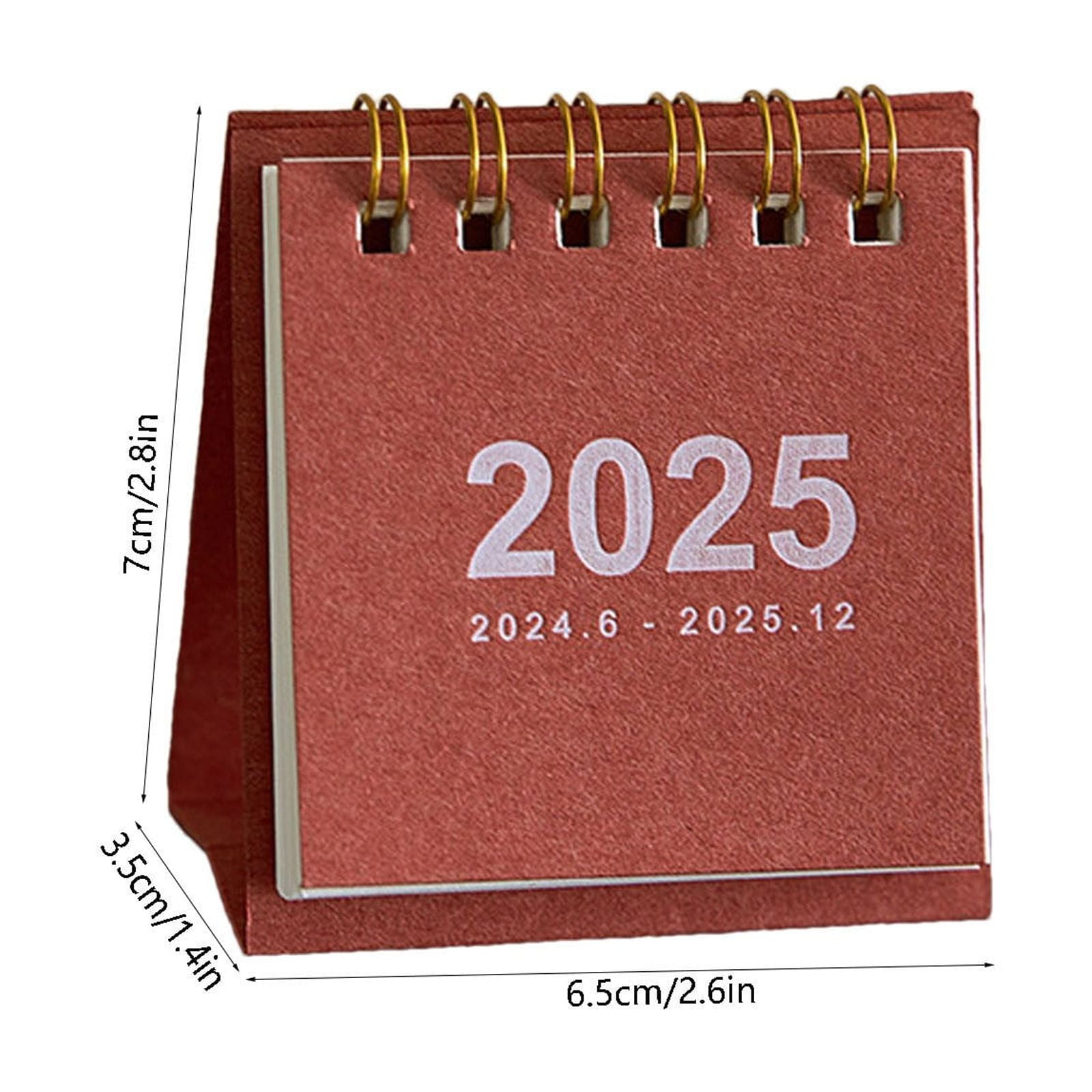 10Pcs 2026 Mini Desk Calendar, Fufafayo 2026 Mini Desk Calendar, Unprinted Wind Calendar Punch Card Countdown Planner, Desktop Organizer for Office Home Study, Small Ornaments for Planning Scheduling