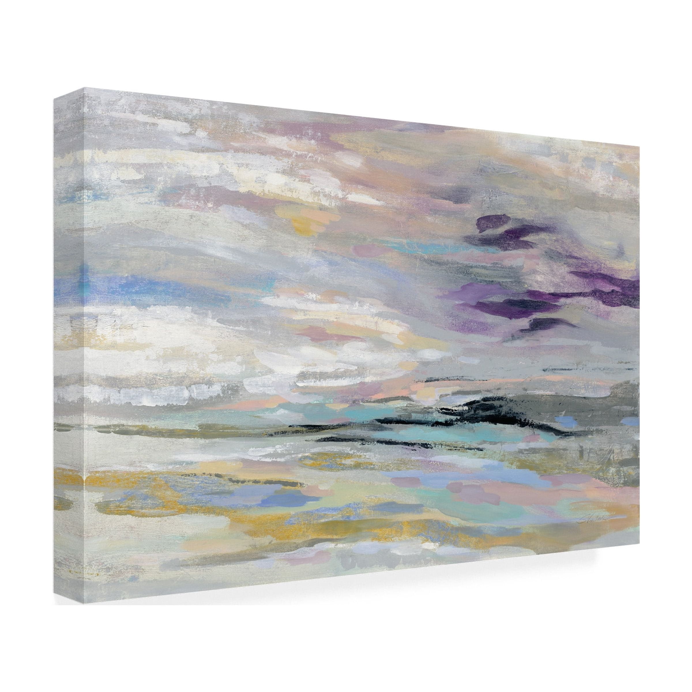 Trademark Fine Art Landscape Canvas Art ' Sea And Sky ' by Silvia Vassileva