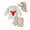 White, variant on Piomll Swimsuit for Boys 3 Pcs Rash Guard Shirt Trunks Hat Cartoon Print Bathing Suit