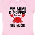 thumbnail image 4 of Inktastic Mimi and Poppop Love Me Boys or Girls Baby Bodysuit, 4 of 5