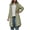 Army Green, variant on Uaswgudfs Women's Beige Mid-Length Quilted Puffer Coat, Hooded Long Sleeve Casual Winter Jacket with Pockets - Warm Outerwear Green L