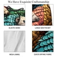 thumbnail image 4 of luoweisi Men's Beach Shorts Quick Dry Swim Trunks with Mesh Lining Unique Pangolin 2XL, 4 of 5