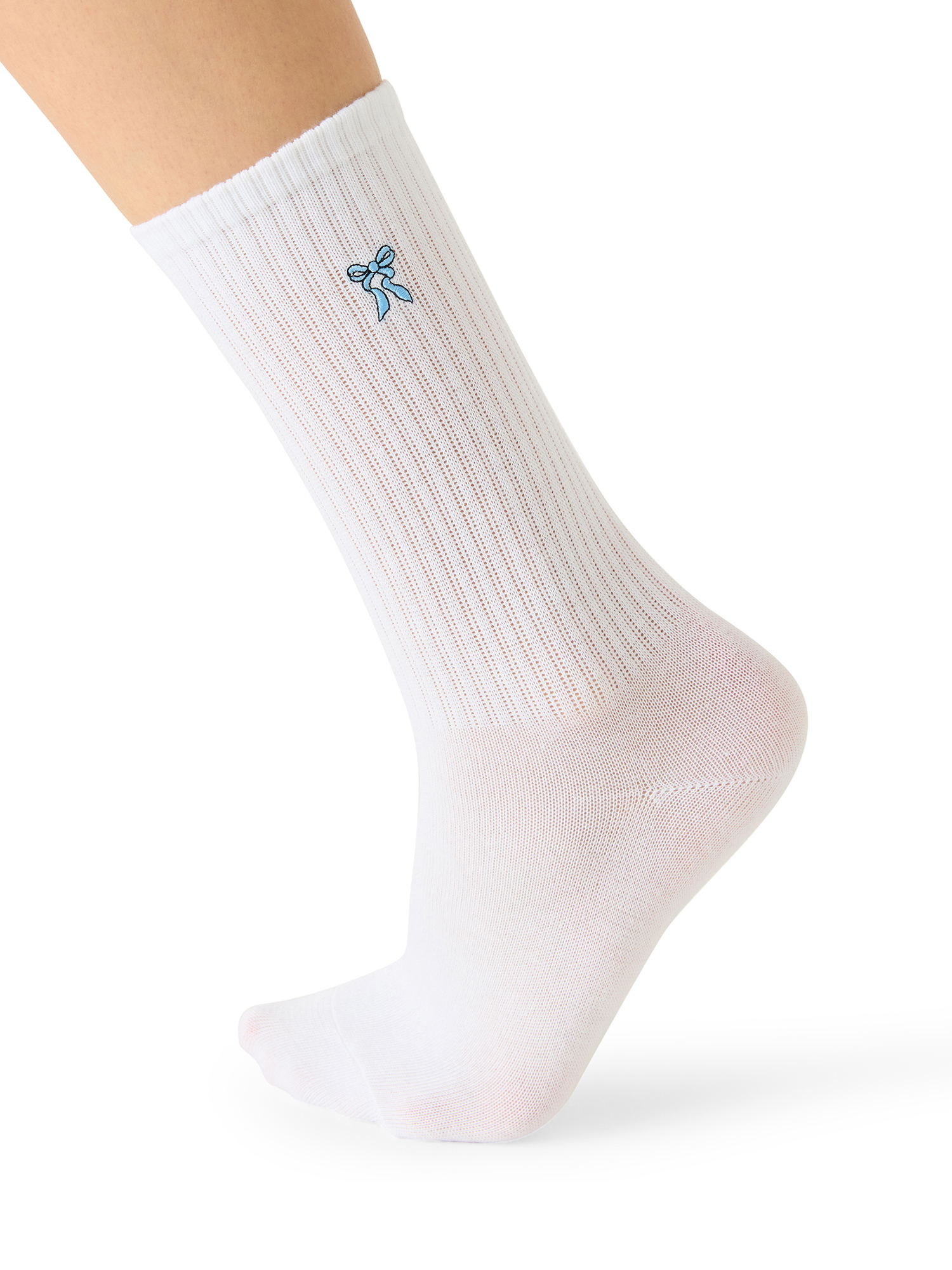 Madden NYC Women's Crew Socks, 4-Pack, Fits Shoe Size 5-10