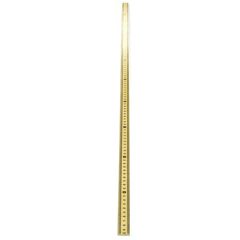 Meter Stick Single Sided Hardwood Metric Meter Stick with Vertical
