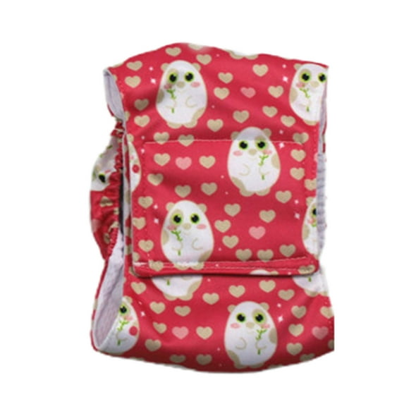 UDIYO Doggie Diaper Washable Breathable Vibrant Color Male Dog Diapers Belly Bands for Dog