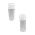 thumbnail image 1 of Oleegame 2PC Glass Bottle Case 100PCS Portable Empty Sub-Bottle Box Travel Seal Powder Bottle Set Kitchen，Dining & Bar Seal Case Clear, 1 of 5
