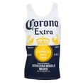 thumbnail image 1 of Corona Extra 45136-X-Large Débardeur pour Hommes avec Étiquette de Bouteille - Très Grand, 1 of 2