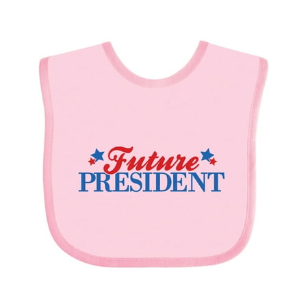 

Inktastic Future President Gift Baby Boy or Baby Girl Bib