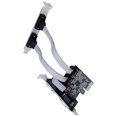 thumbnail image 5 of PCIE Serial Port Expansion Card AX99100 Chip PCIE to Serial Port RS232 Interface 4 Port Expansion Ca, 5 of 5