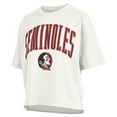 thumbnail image 2 of Women's Pressbox  White Florida State Seminoles Nelson T-Shirt, 2 of 3