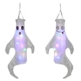 thumbnail image 2 of WREESH Smiling Ghost 3D Windsock Halloween Home Decor Home Bag Decoration Flat, 2 of 9