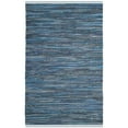 thumbnail image 5 of SAFAVIEH Rag Candis Striped Cotton Runner Rug, Blue/Multi, 2'3" x 10', 5 of 10