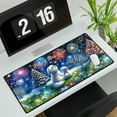 thumbnail image 3 of Happy New Year Maltese Family Cheer Winter Midnight Firework Desk Mat Full Keyboard Mouse Pad Maltese Dog Lover Gifts Idea Large Mousepad - 02025, 3 of 5