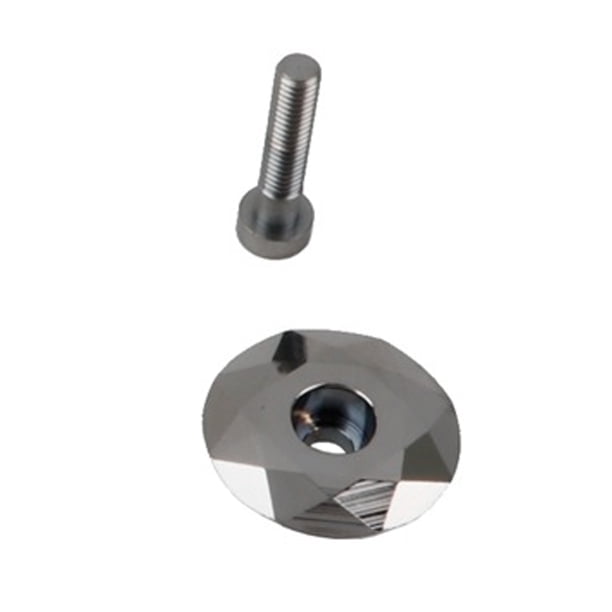 Eigraketly Tazón de cubierta de rodamiento CNC para bicicleta de montaña, tapas de vástagos profesionales, tubo de auricular de horquilla Ciclismo Plata