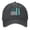 Black, variant on Vintage Washed Baseball Cap for Men and Women, Adjustable Low Profile Dad Hat, Cotton Curved Brim Casual Outdoor Hat,Teal Ribbon Warrior