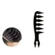 thumbnail image 2 of Peine para peinar el cabello. Peine de púas anchas para cabello liso, ondulado, rizado y teñido. Para uso personal y profesional – Negro, 2 of 5